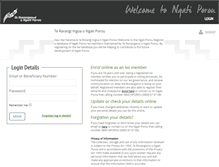 Tablet Screenshot of ngatiporou.iwi.nz